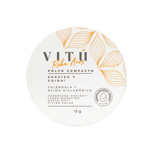 Polvo Vitu Calendula Acido Hialuronico 4 Castaña