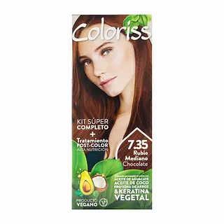 Coloris Kit 7.35 Rubio Mediano Chocolate