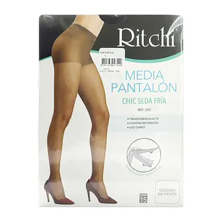 Medias Pantalon Ritchi Negro Talla L