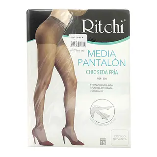 Medias Pantalon Ritchi Chic Seda Natural Talla M