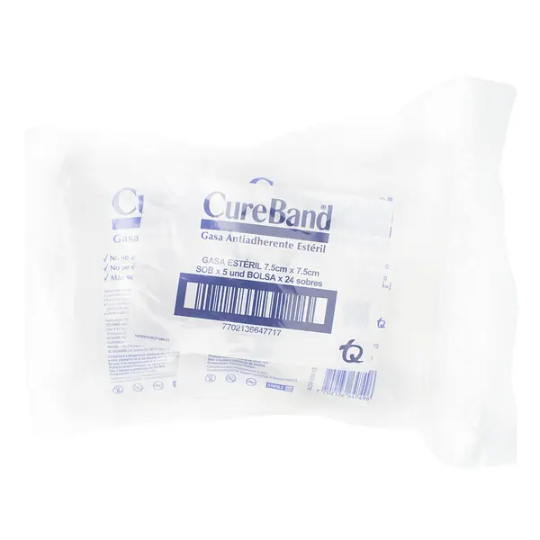 Gasa Cureband Esteril 7.5 X 7.5