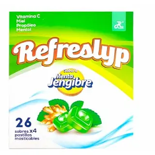 Refreslyp Menta Jengibre