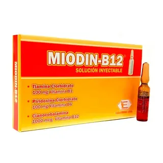Miodin B12 Ampollas