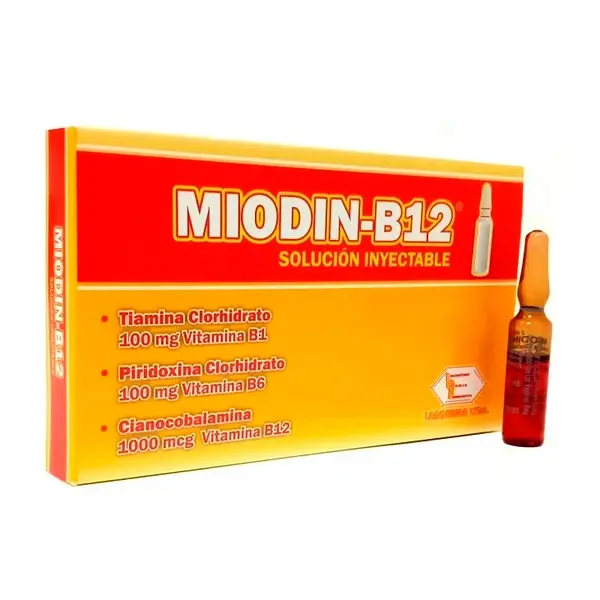 Miodin B12 Ampollas