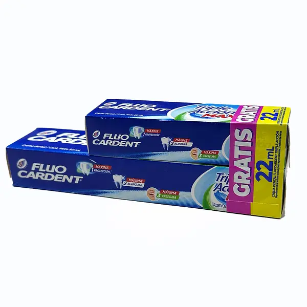 Crema Fluocardent Triple Accion