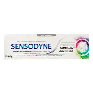 Crema Dental Sensodyne Proteccion Completa Extra Blanqueadora