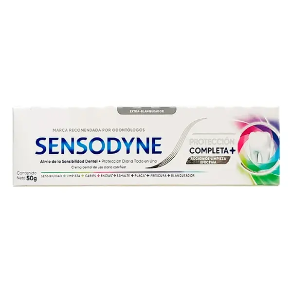Crema Dental Sensodyne Proteccion Completa Extra Blanqueadora
