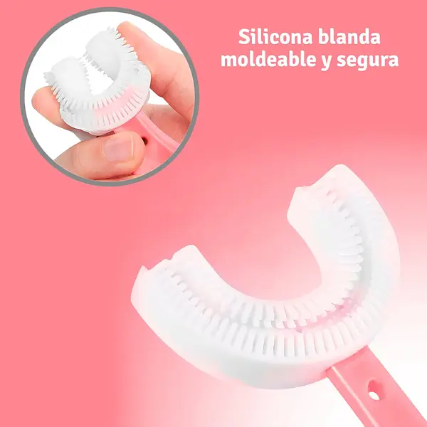 Cepillo Dental Niños Silicona