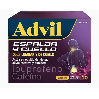 Advil Liquid Fill Espalda Cuello