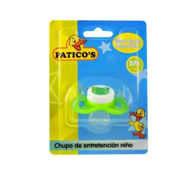 Chupo Entretención Niño Animales Paticos