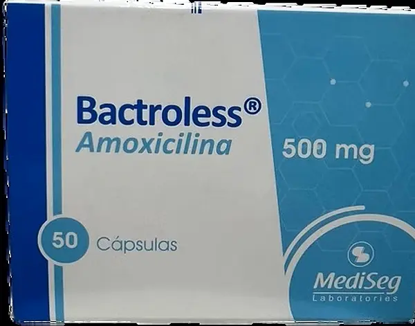 Bactroless Amoxicilina 500 Mg