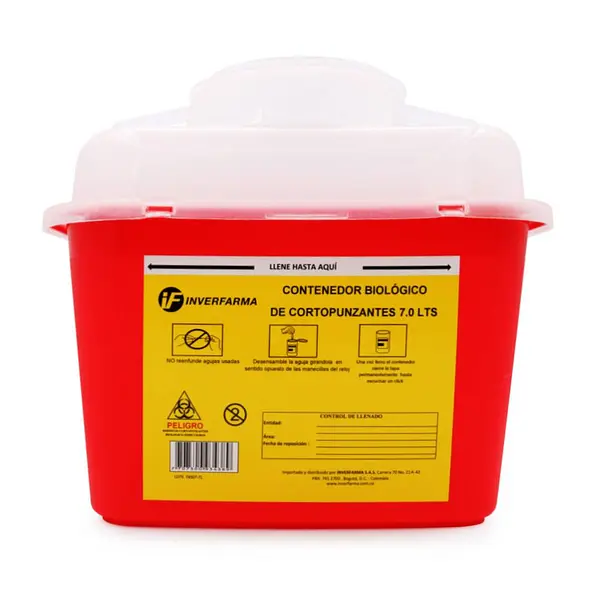 Recolector Corto Punzantes/Guardian 7.0 Litros