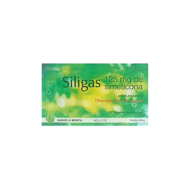 Siligas Masticable Sabor Menta