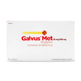 Galvus Met 50 Mg/500 Mg