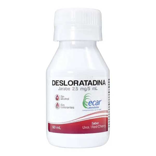 Desloratadina 2.5 Mg/5 Ml Jarabe