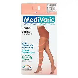 Media Medivaric Cadera Beige Media