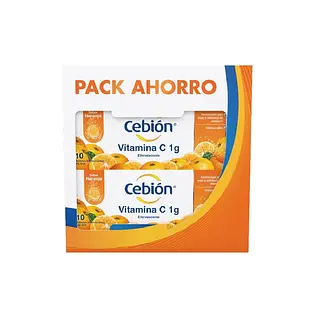 2 Cebion Naranja Efervescente