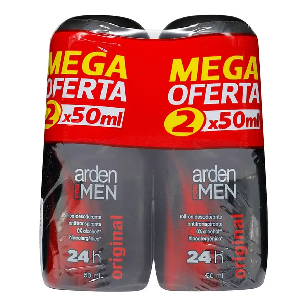 2 Desodorante Arder From Men Original Rollon