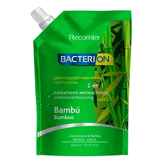 Jabon Bacterion Liquido Bamboo