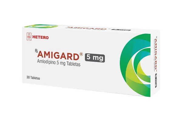 Amigard Amlodipino 5 Mg