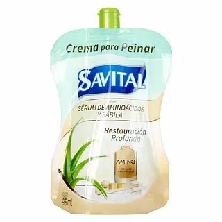 Crema Para Peinar Savital Serum Aminoácidos