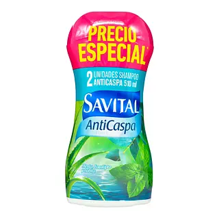 2 Champu Savital Anticaspa