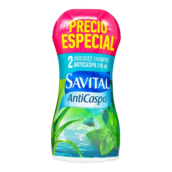 2 Champu Savital Anticaspa