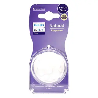 Tetina Avent Natural Response 3.0 Flujo 2