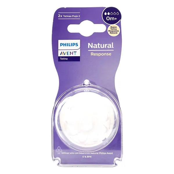 Tetina Avent Natural Response 3.0 Flujo 2