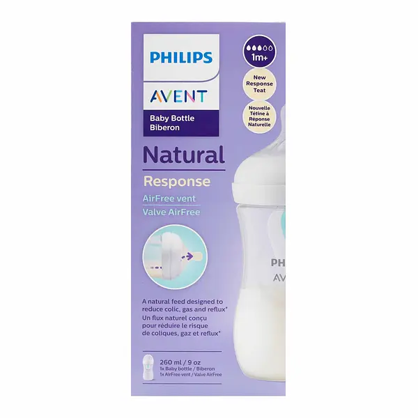 Biberon Avent Natural Airfree Vent 9 Onzas