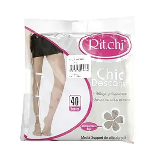 Medias Pantalon Ritchi Chic Descanso Durazno