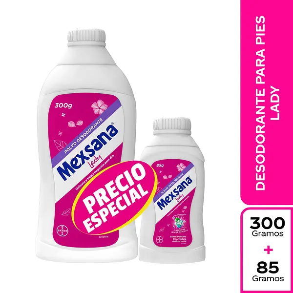 Promoción Talco Mexsana Lady