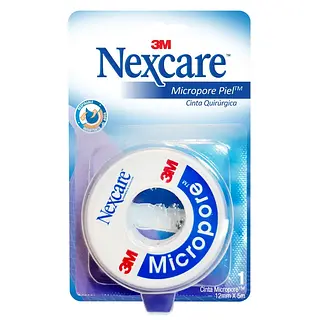 Cinta Quirurgica Micropore Piel 3m 12 Mm X 5 M