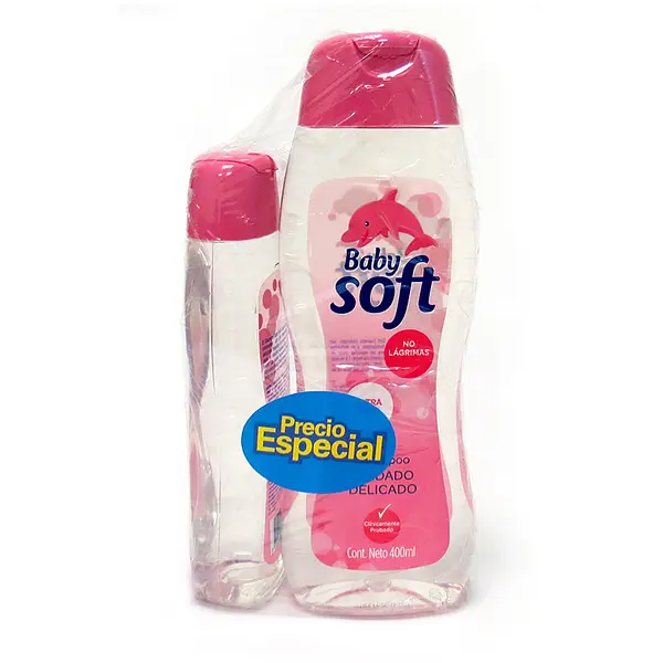 Champu Baby Soft Cuidado Delicado + Champoo