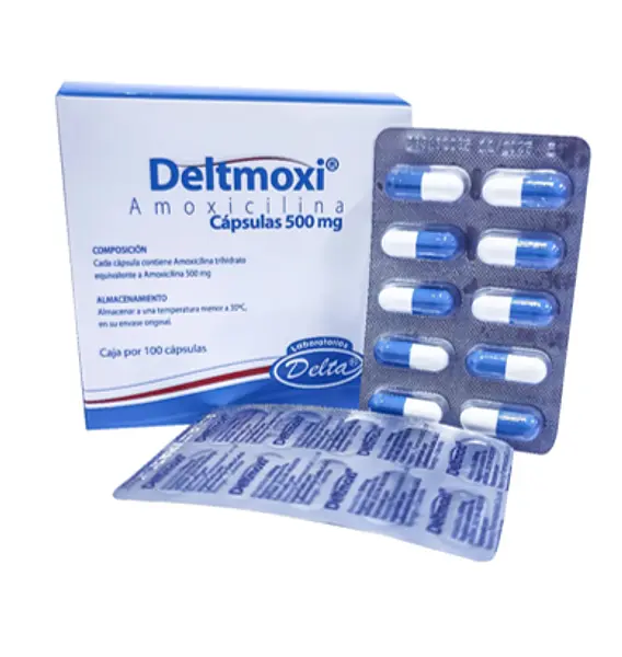 Deltmoxi Amoxicilina 500 Mg