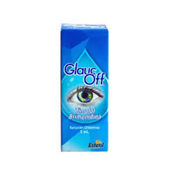 Glauc Off Timolol + Brimonidina 2 Mg-5 Mg/Ml