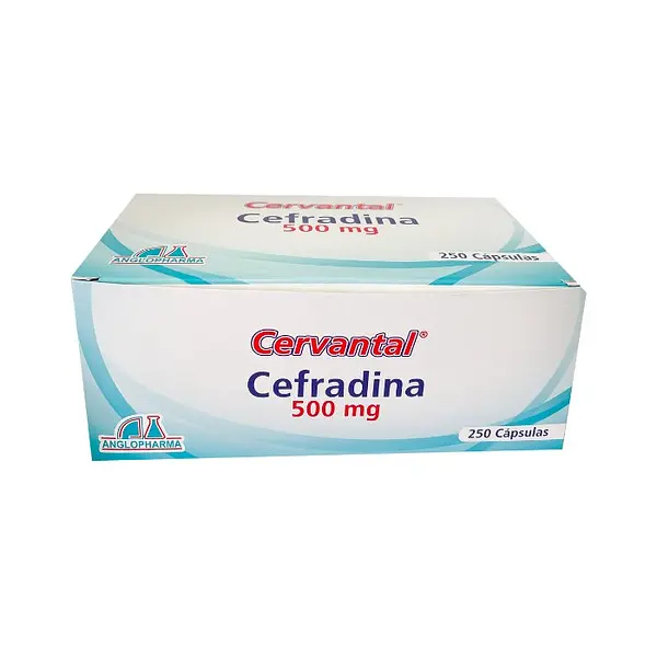 Cervantal Cefradina 500 Mg