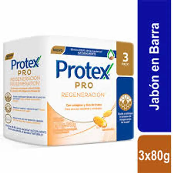3 Jabón Protex Pro Regeneracion