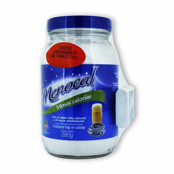Menocal Endulzante Polvo + Dispensador