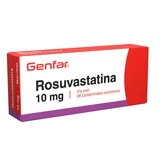 Rosuvastatina 10 Mg Tabletas