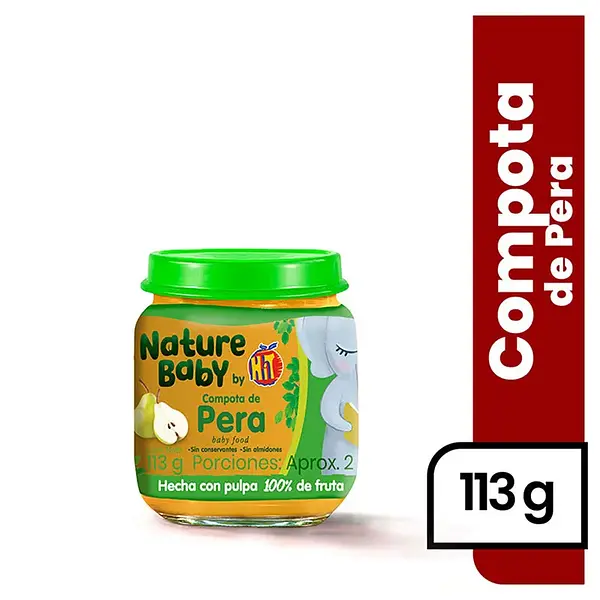 Compota Nature Baby Pera