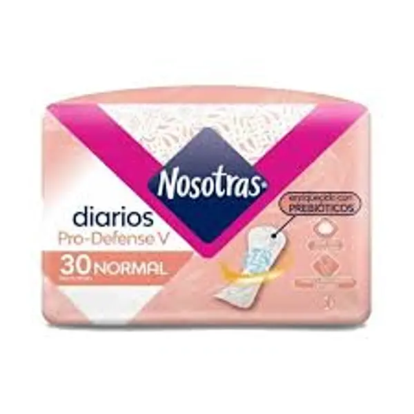Protectores Nosotras Normal Con Prebioticos