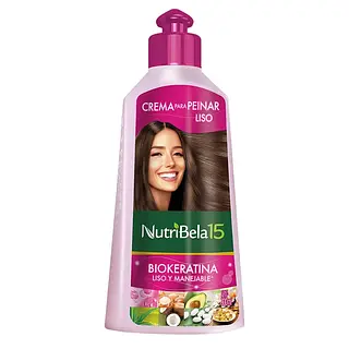 Crema Peinar Nutribela Liso Biokeratina