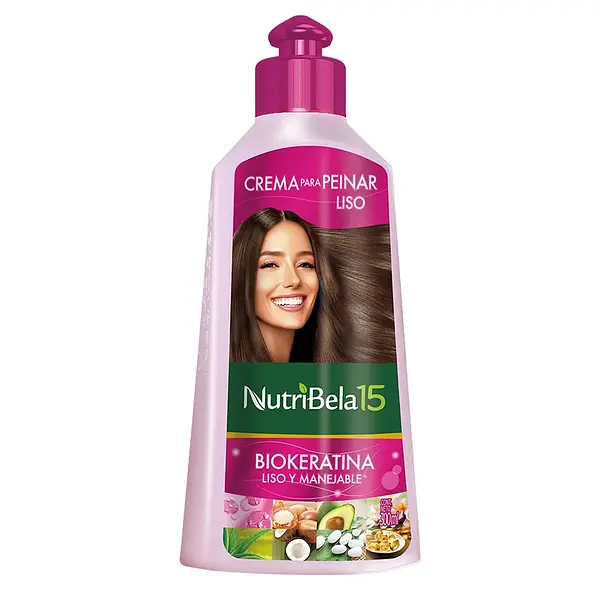 Crema Peinar Nutribela Liso Biokeratina