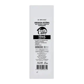 Jeringa 3p 10 Ml 21 X 1.1/2