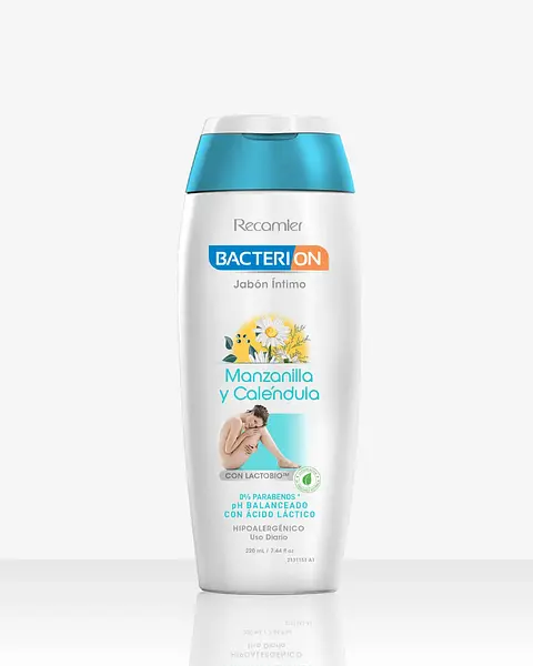 Jabón Intimo Bacterion Manzanilla Calendula