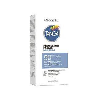 Protector Facial Mineral Tanga Spf 50+