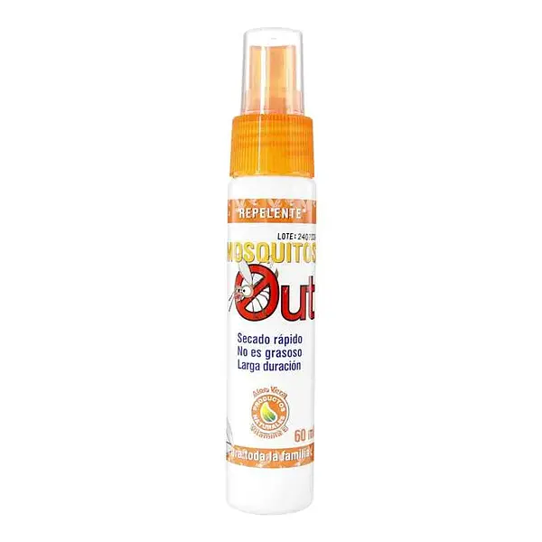 Repelente Out Mosquitos Aloe Vera