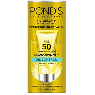 Protector Solar Ponds Sun Miracle Tube Oil Control Fps 50
