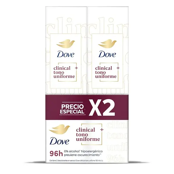 Oferta Desodorante Dove Tono Uniforme Aerosol